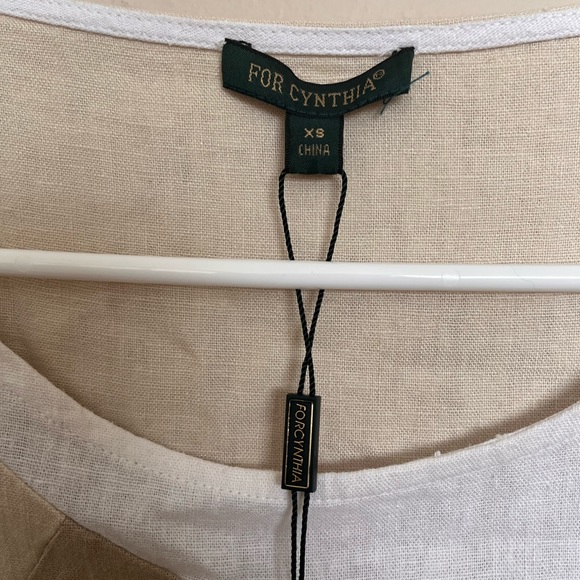 Linen Tunic Dress - Picture 3 of 4